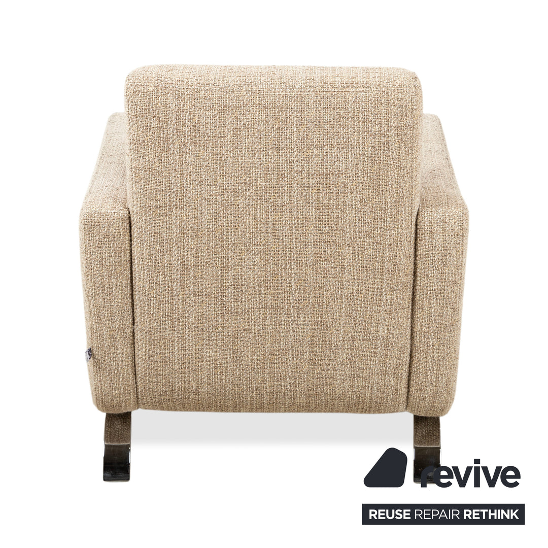 BoConcept Fly Stoff Sessel Creme Beige Grau