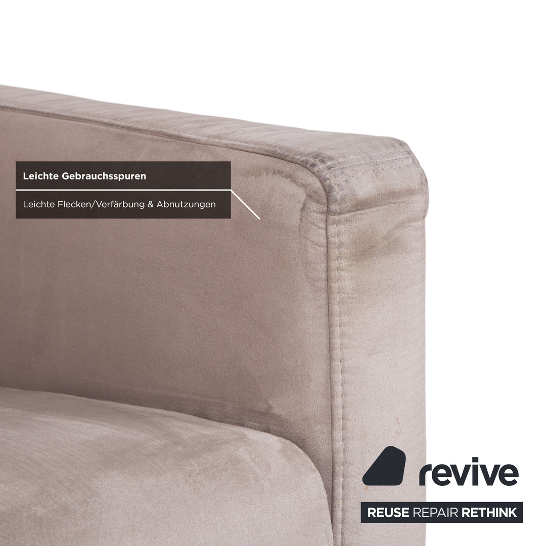 BoConcept Fly Fauteuil en tissu crème beige canapé