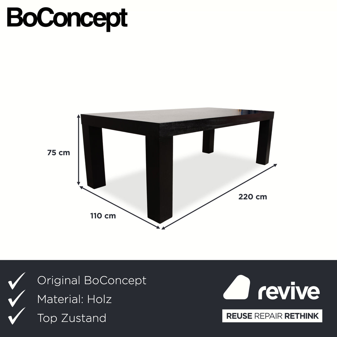 BoConcept Wooden Dining Table Black Dining Room