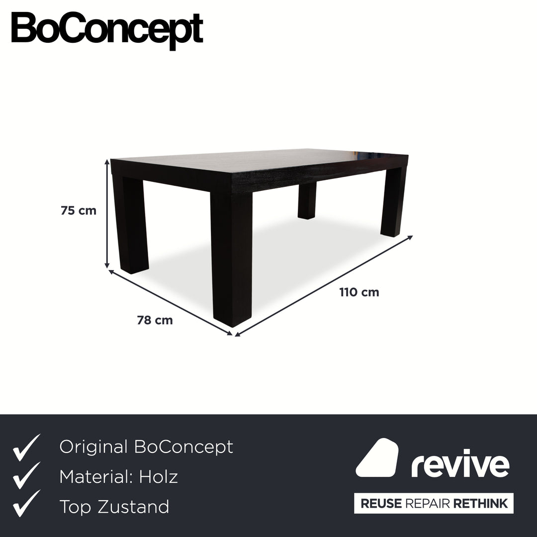 BoConcept Holz Esstisch Schwarz Esszimmer