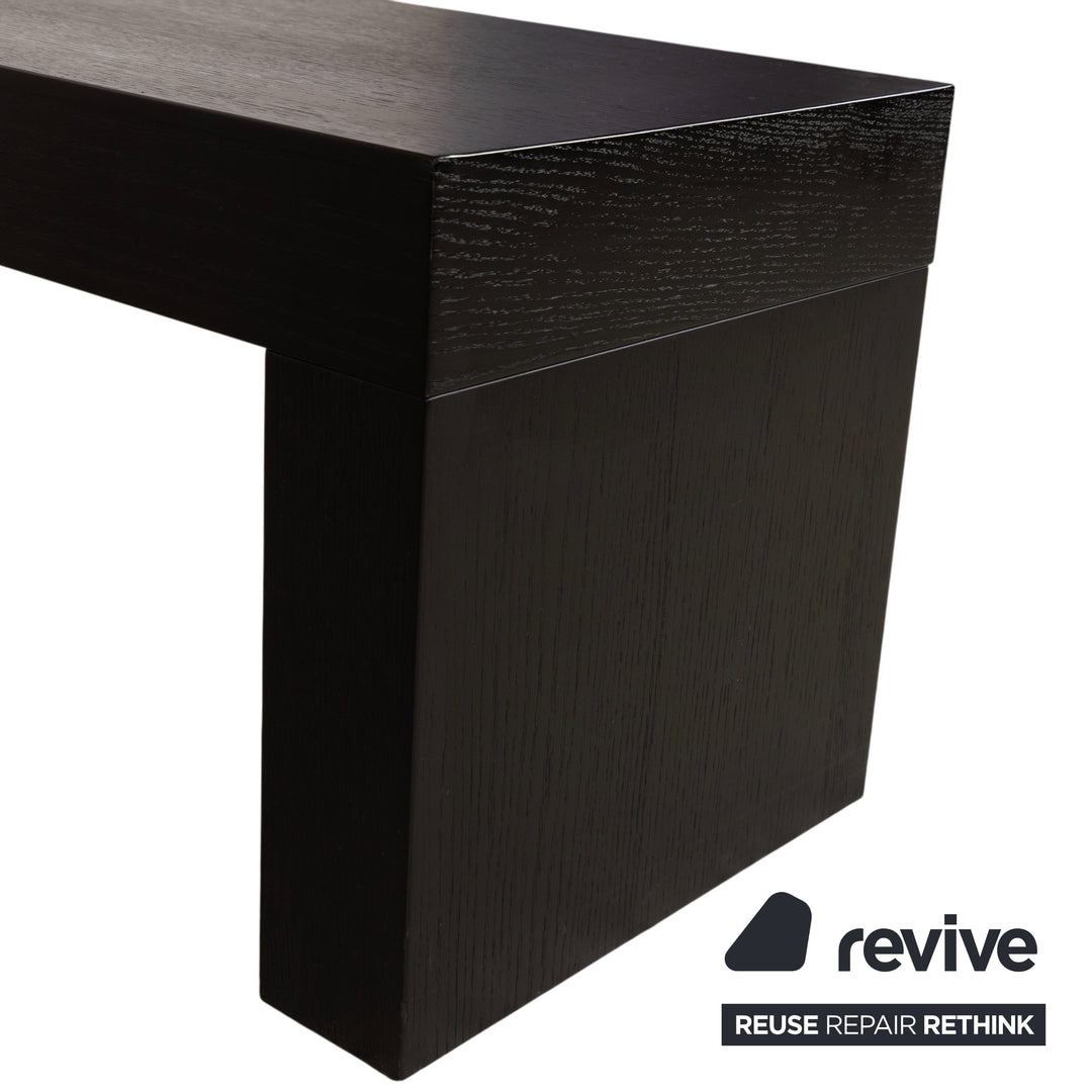 Table et banc de salle à manger en bois BoConcept, noir