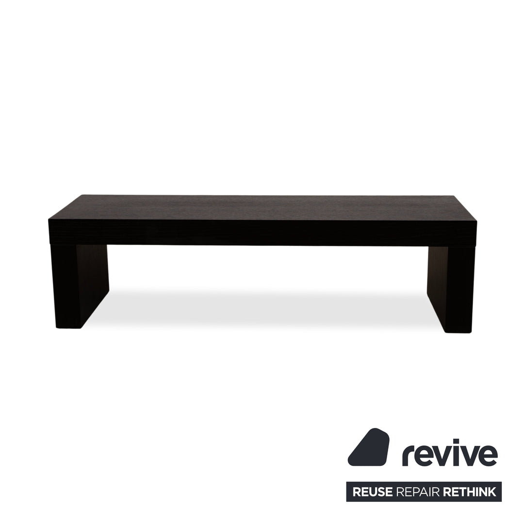 Table et banc de salle à manger en bois BoConcept, noir
