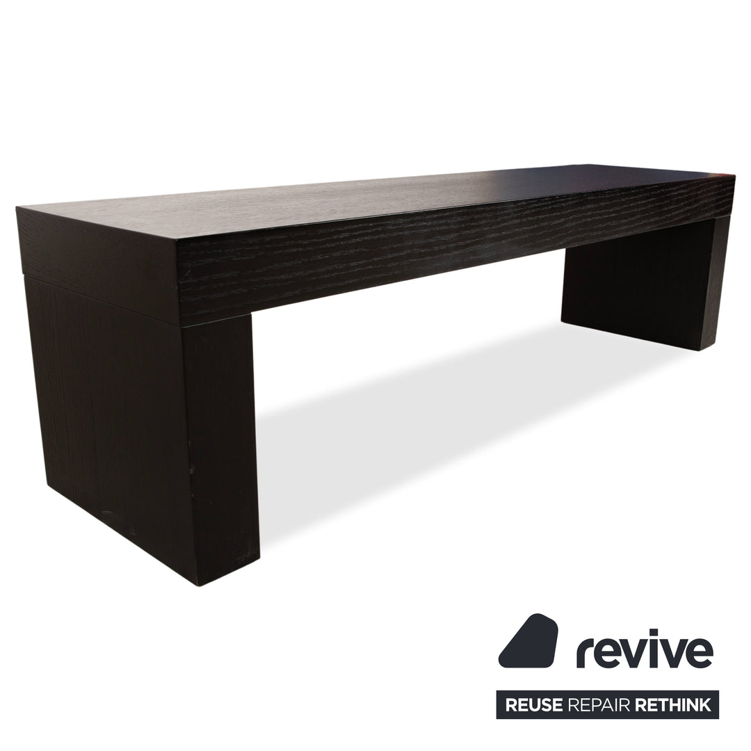 Table et banc de salle à manger en bois BoConcept, noir