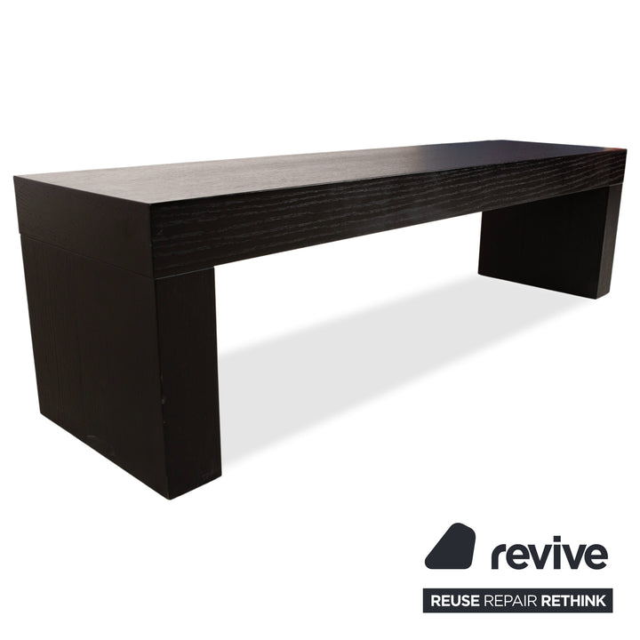 Table et banc de salle à manger en bois BoConcept, noir