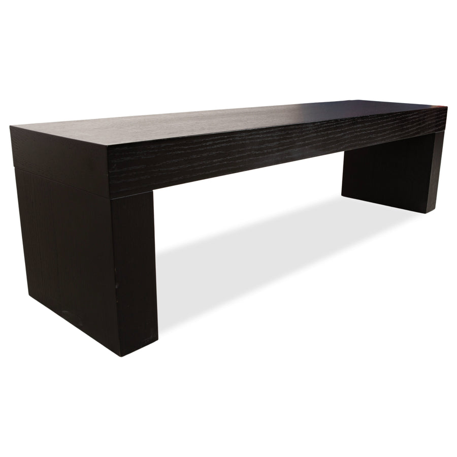 Banc en bois noir BoConcept