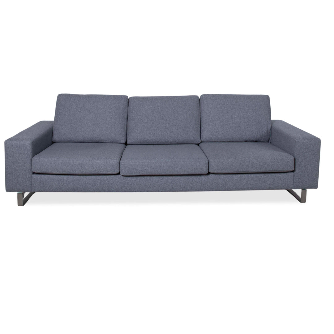 BoConcept Indivi three-seater fabric grey sofa couch