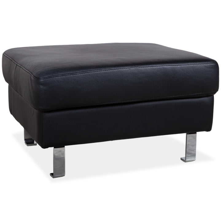 BoConcept Indivi Leder Hocker Schwarz