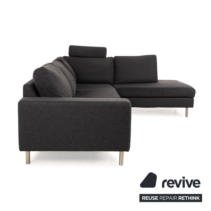 BoConcept Indivi Stoff Ecksofa Grau Sofa Couch