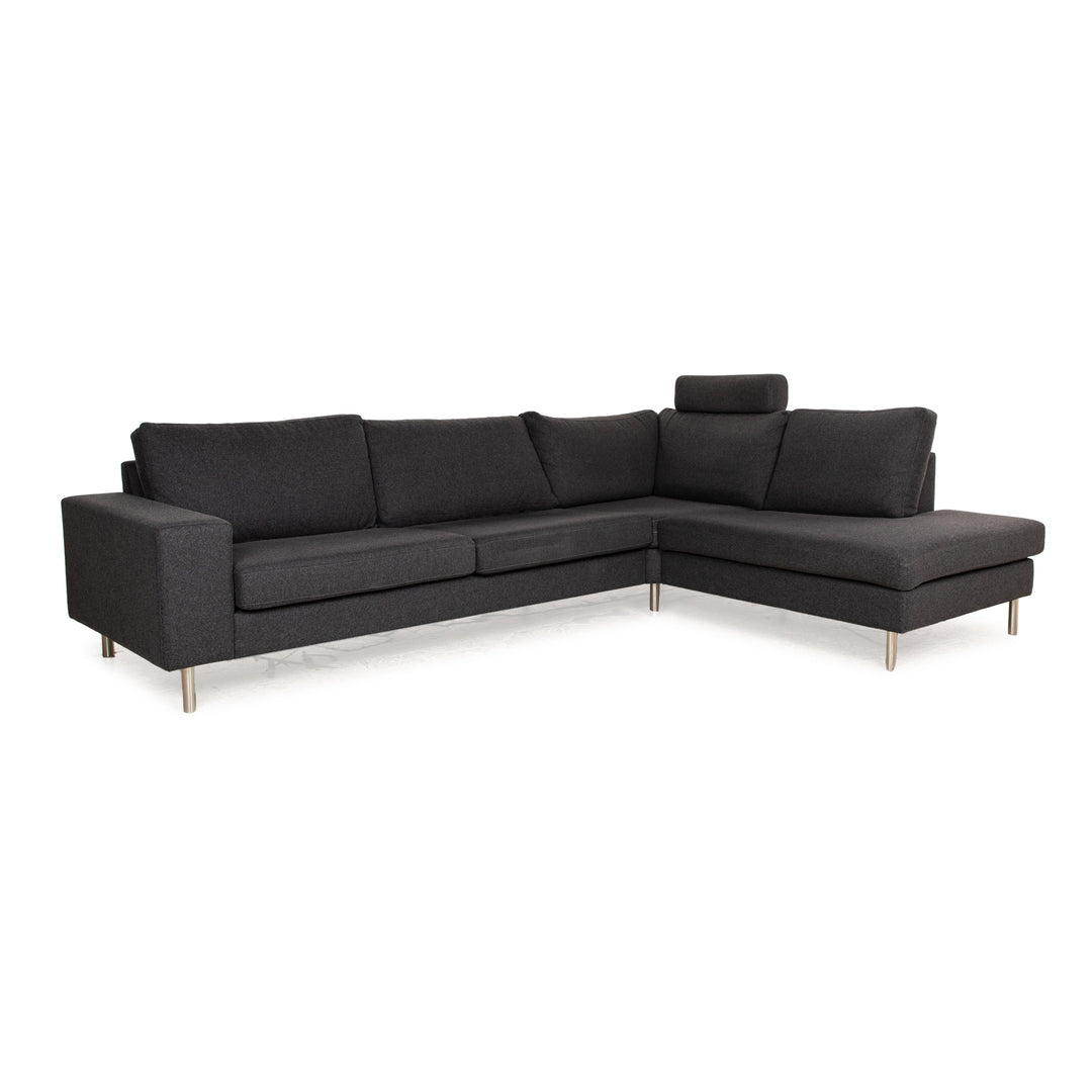 BoConcept Indivi Fabric Corner Sofa Gray Sofa Couch