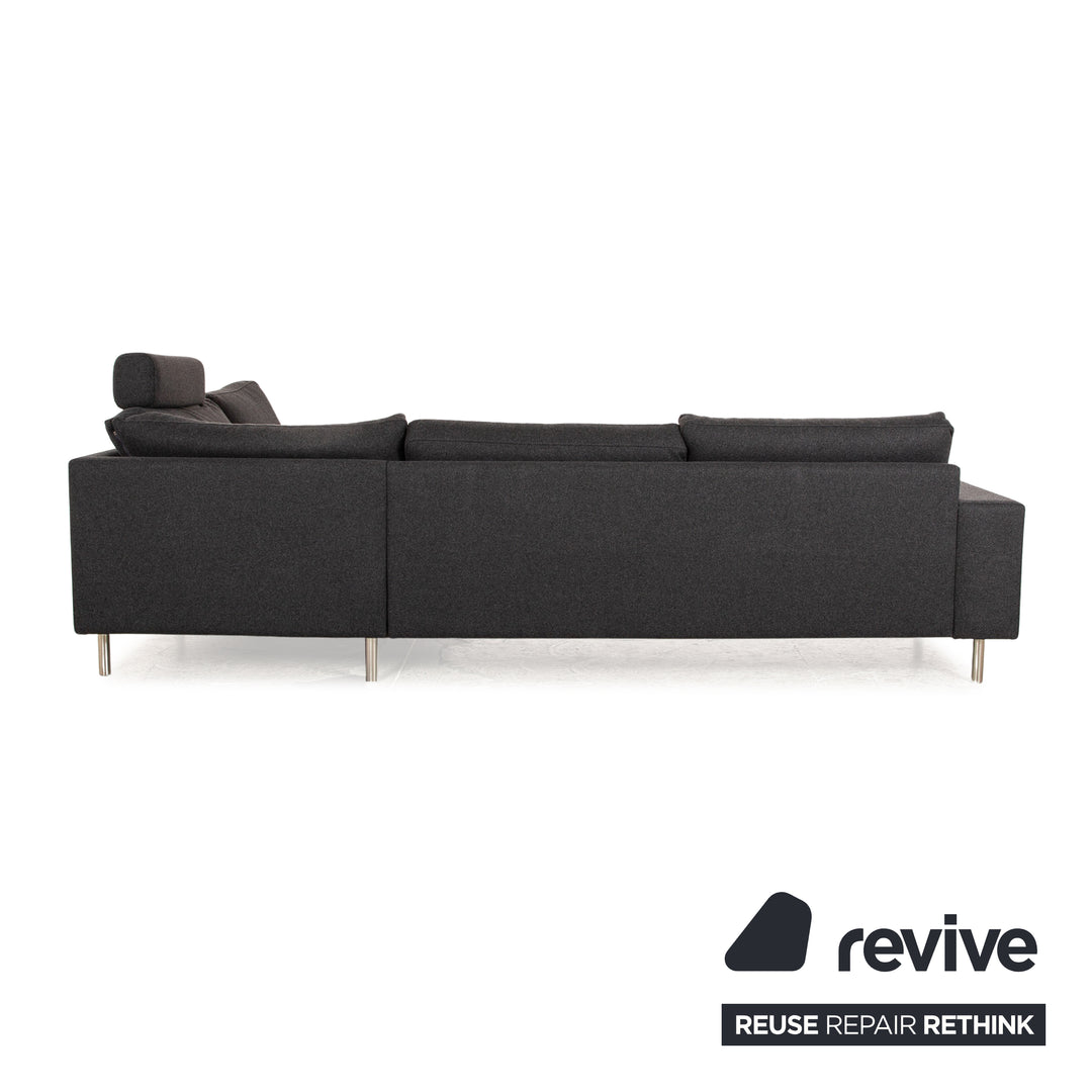 BoConcept Indivi Fabric Corner Sofa Gray Sofa Couch