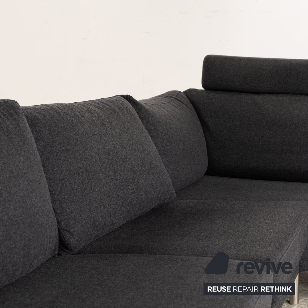 BoConcept Indivi Stoff Ecksofa Grau Sofa Couch