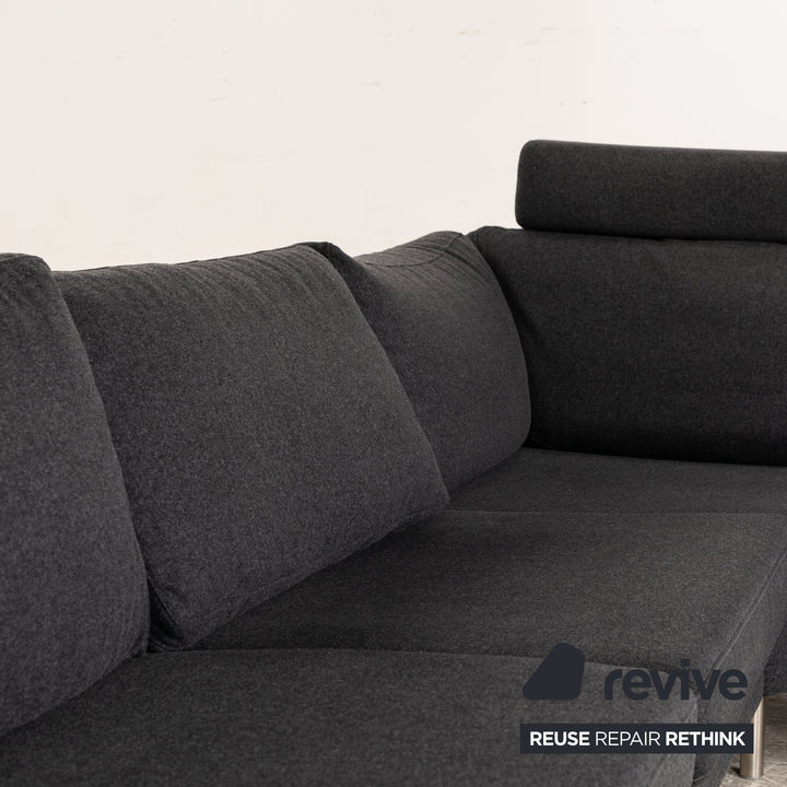 BoConcept Indivi Fabric Corner Sofa Gray Sofa Couch