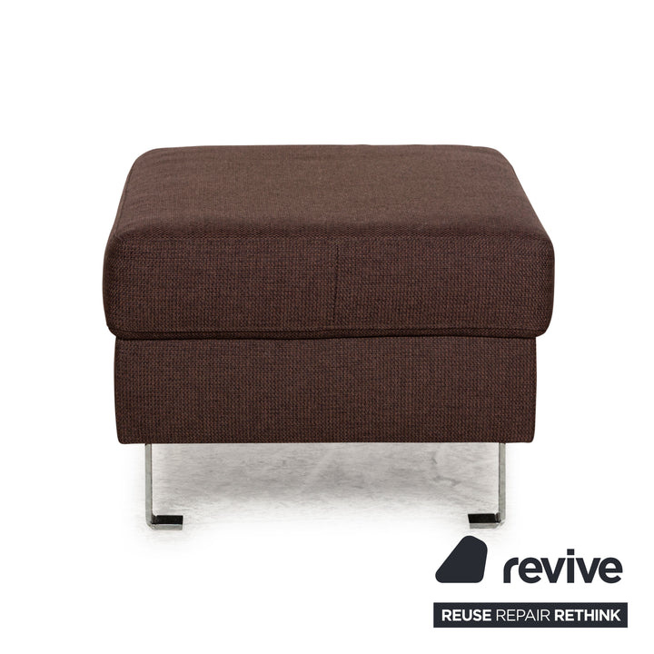 BoConcept Indivi Stoff Hocker Braun