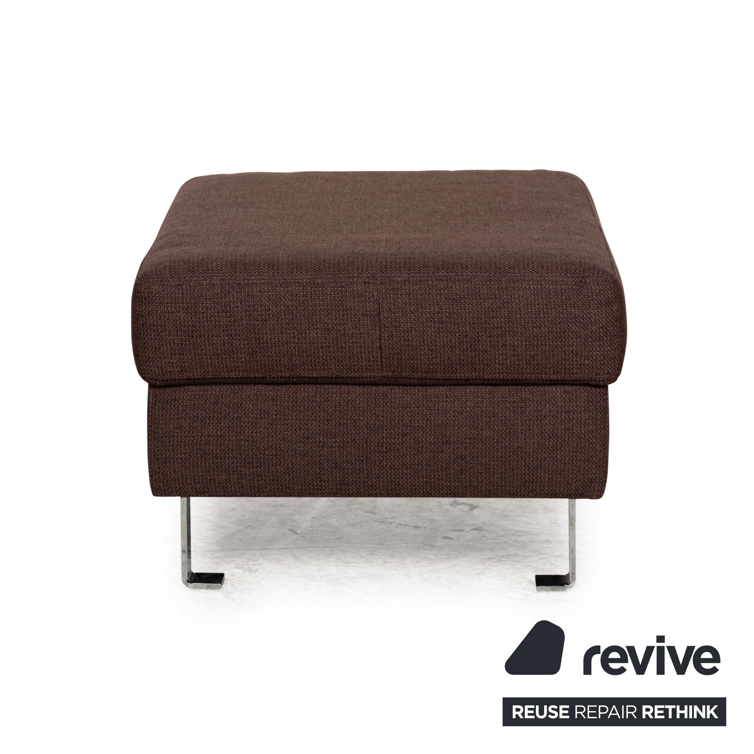 BoConcept Indivi Stoff Hocker Braun