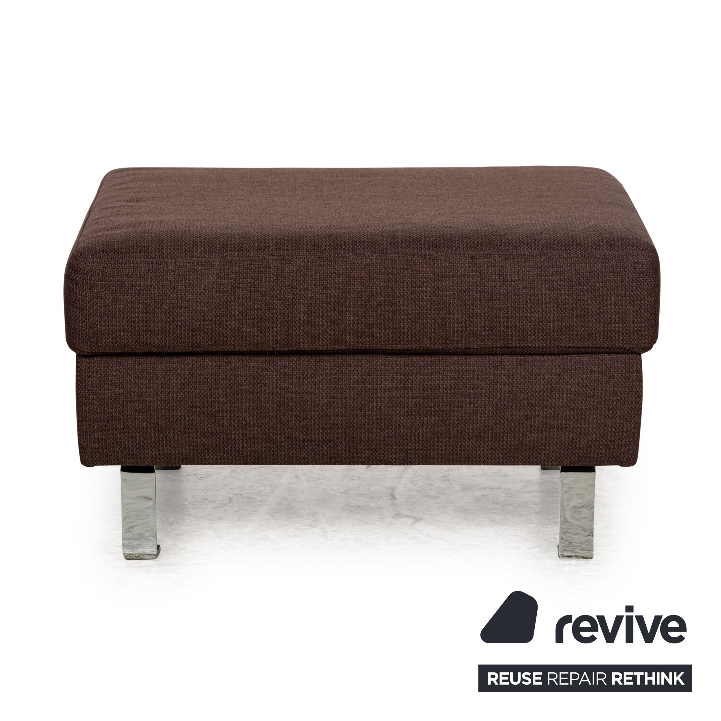 BoConcept Indivi Stoff Hocker Braun