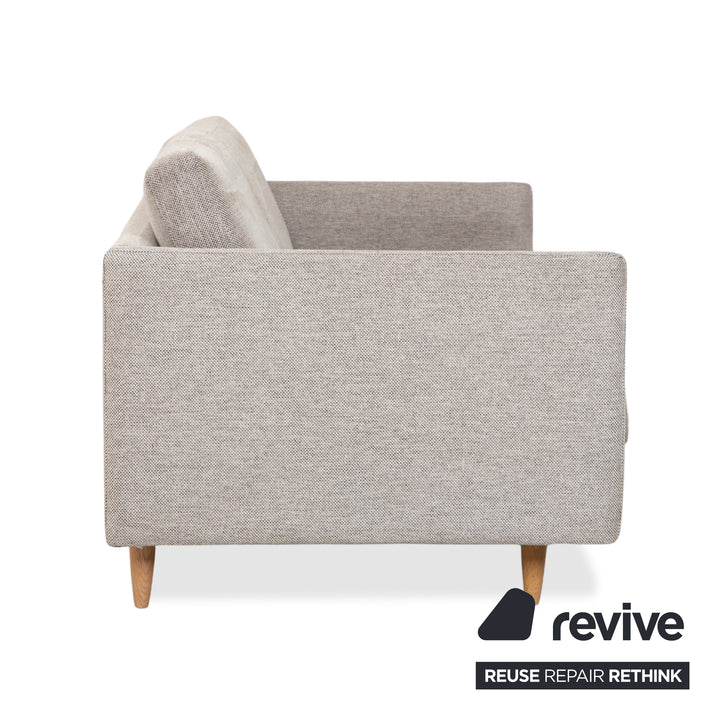 BoConcept Indivi Fabric Two-Seater Grey Sofa Couch