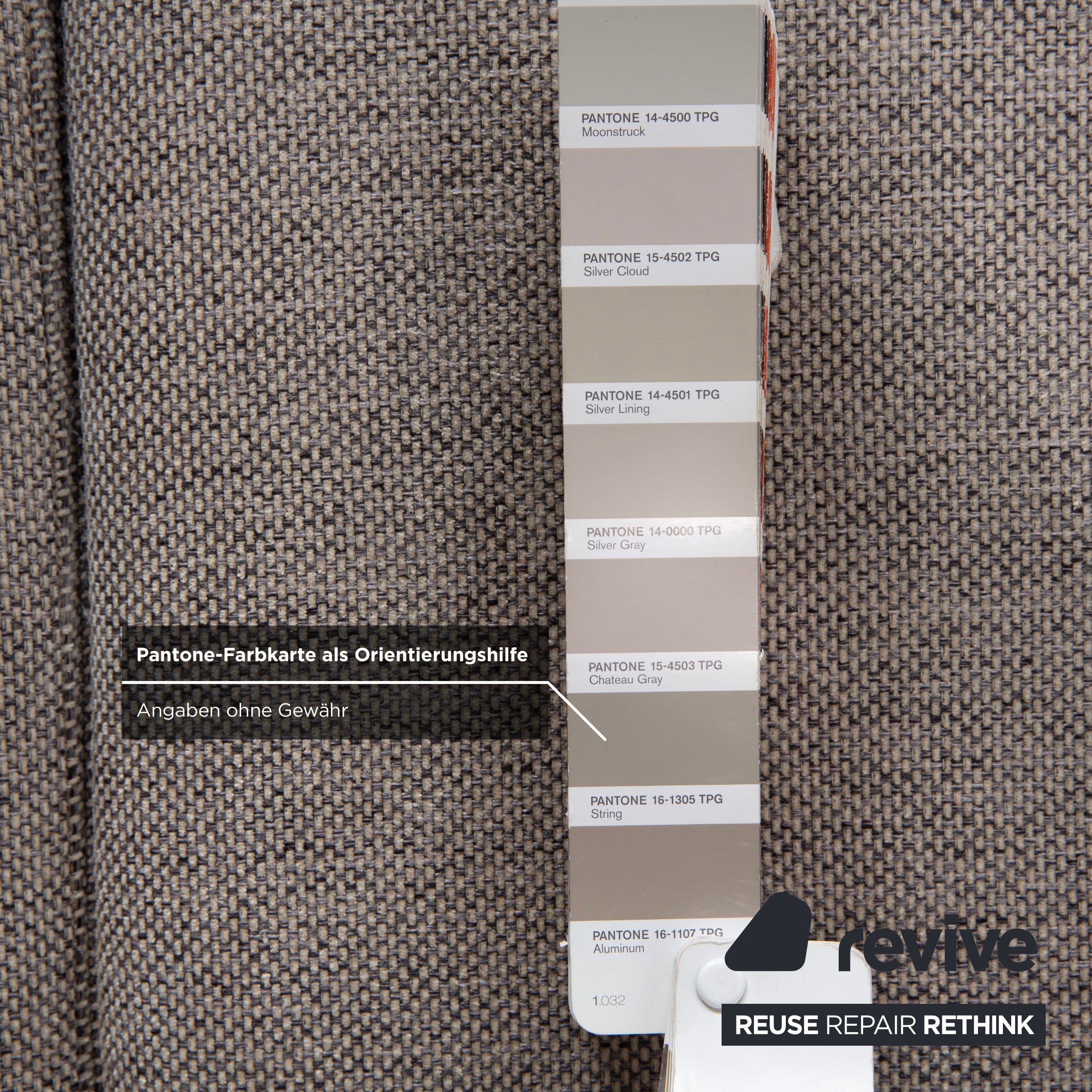 BoConcept Indivi Stoff Zweisitzer Grau Sofa Couch