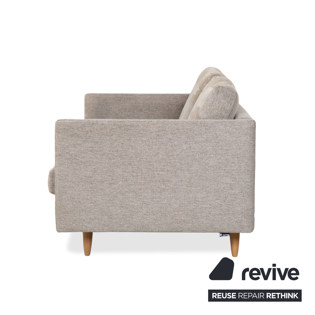 BoConcept Indivi Fabric Two-Seater Grey Sofa Couch