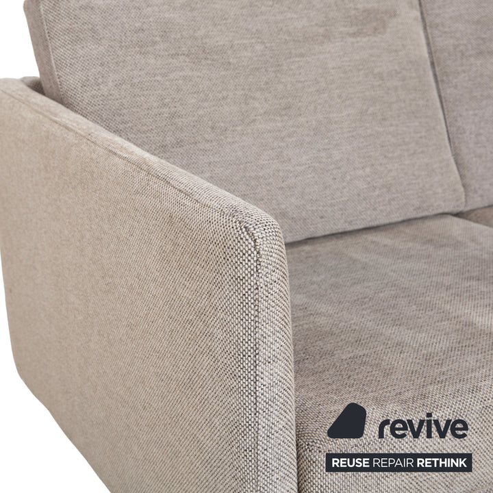 BoConcept Indivi Fabric Two-Seater Grey Sofa Couch