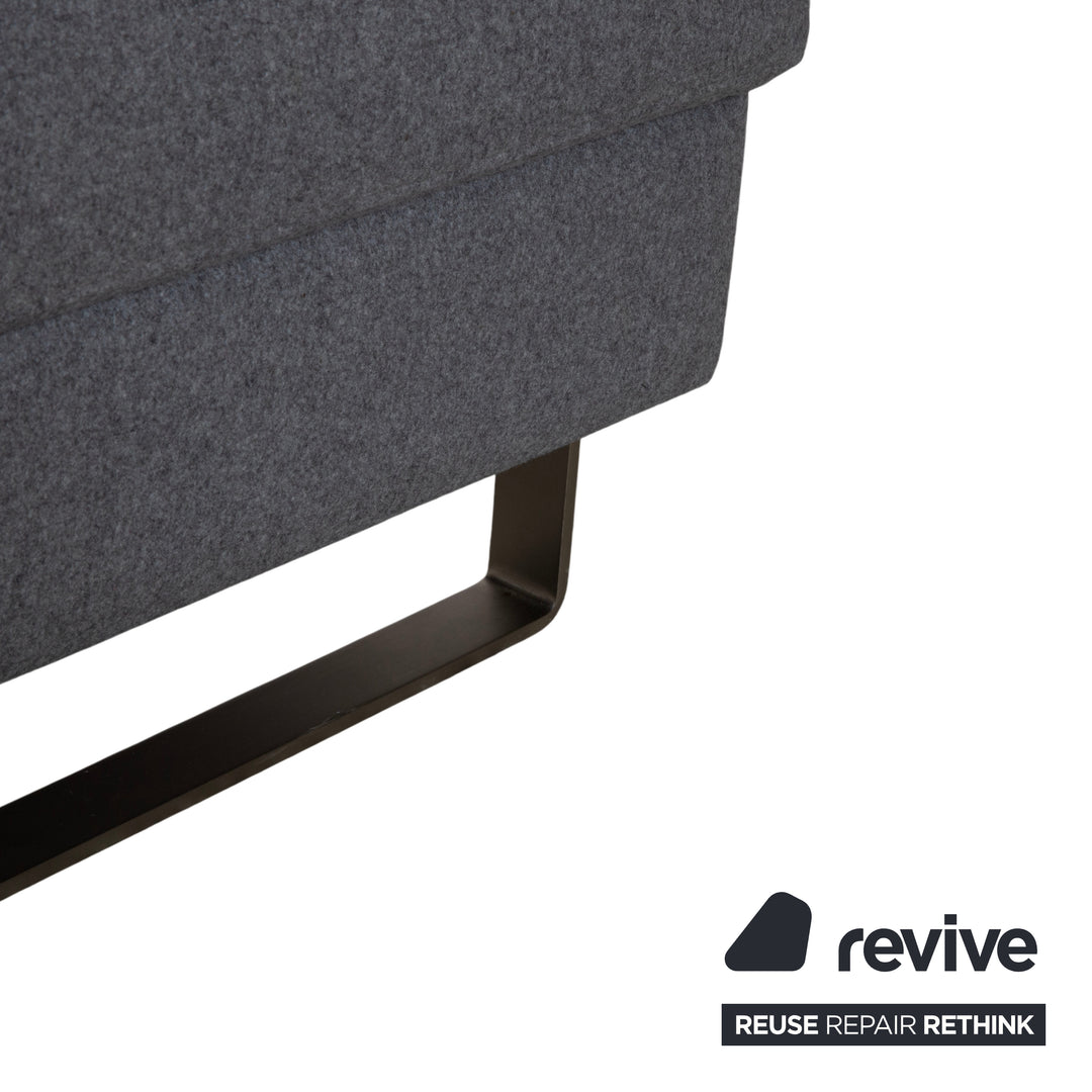 BoConcept Individi Stoff Grau Hocker