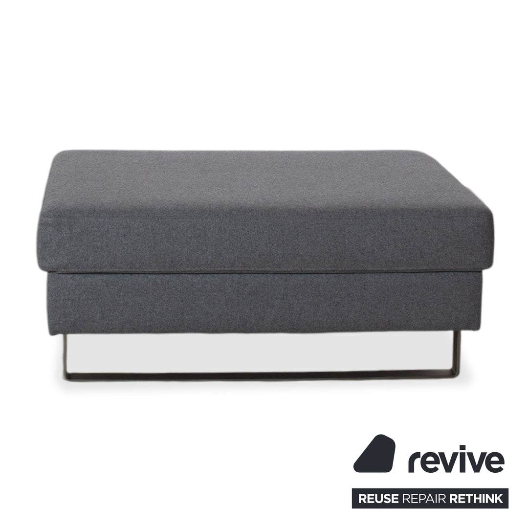 BoConcept Individi Stoff Grau Hocker