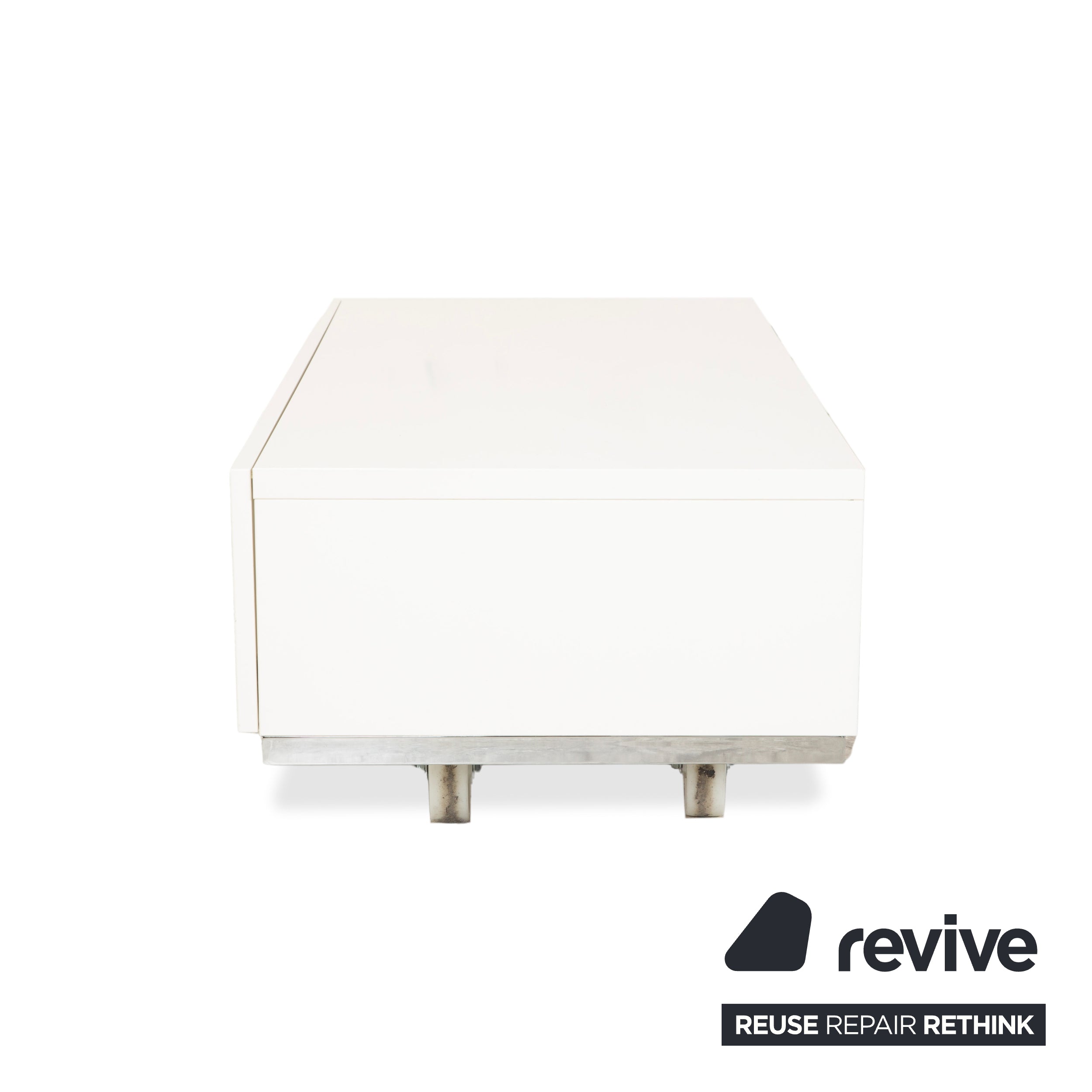 BoConcept Lugano Holz Sideboard Weiß Creme