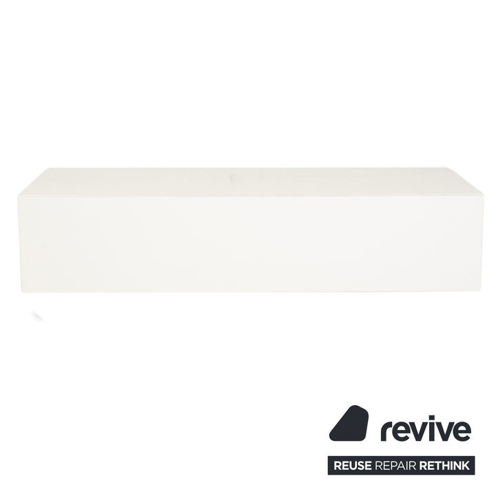 BoConcept Lugano Holz Sideboard Weiß Creme