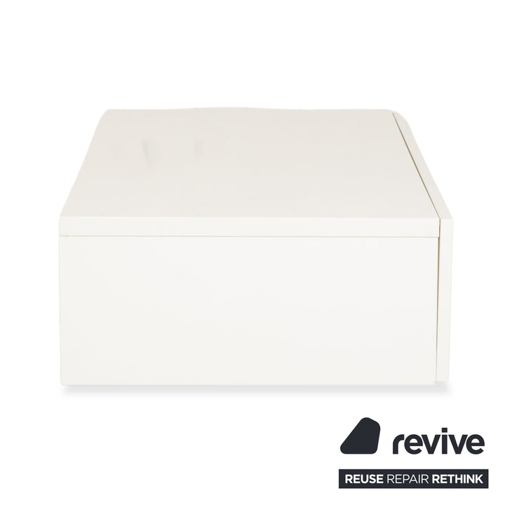 BoConcept Lugano Holz Sideboard Weiß Creme