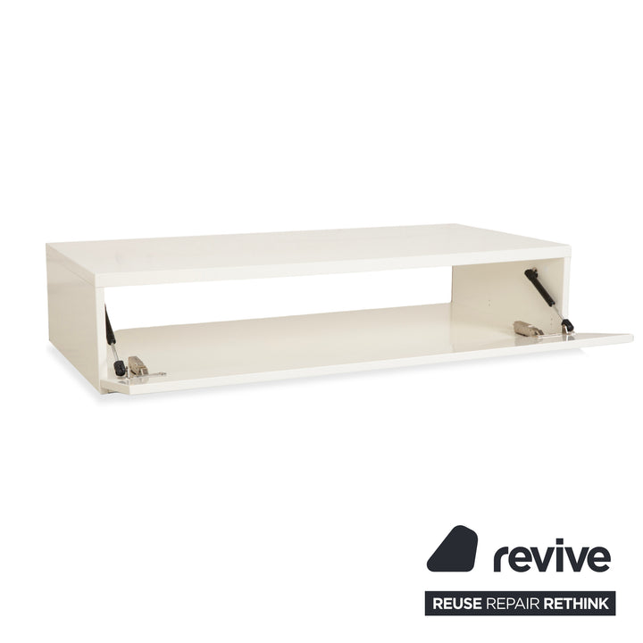 BoConcept Lugano Holz Sideboard Weiß Creme