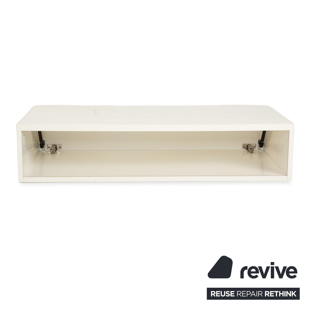 BoConcept Lugano buffet en bois blanc crème
