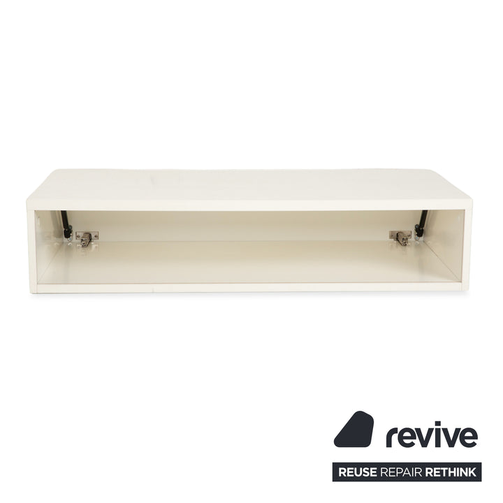 BoConcept Lugano Holz Sideboard Weiß Creme