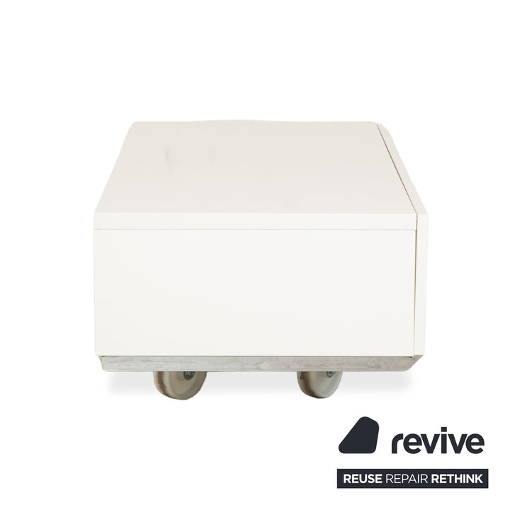 BoConcept Lugano Holz Sideboard Weiß Creme