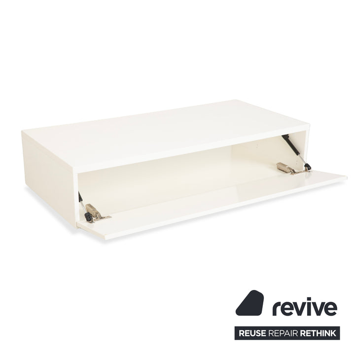 BoConcept Lugano Holz Sideboard Weiß Creme