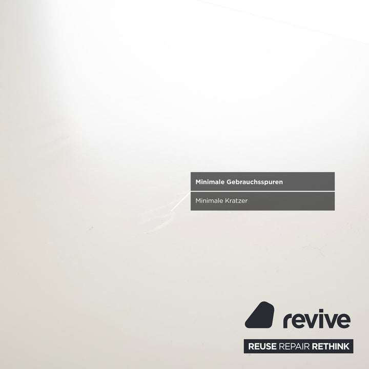 BoConcept Lugano wooden sideboard white cream