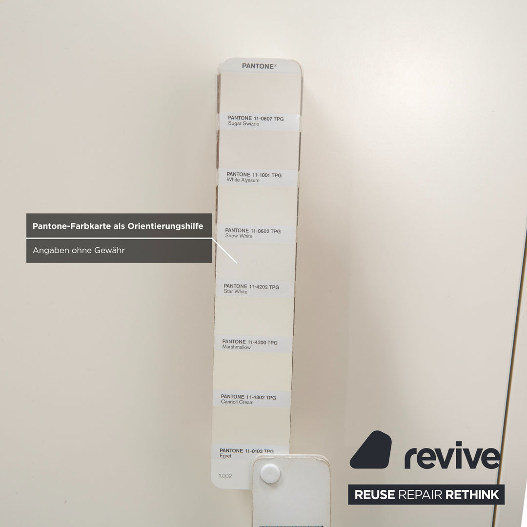 BoConcept Lugano wooden sideboard white cream