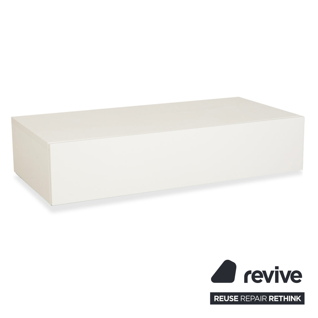 BoConcept Lugano Holz Sideboard Weiß Creme