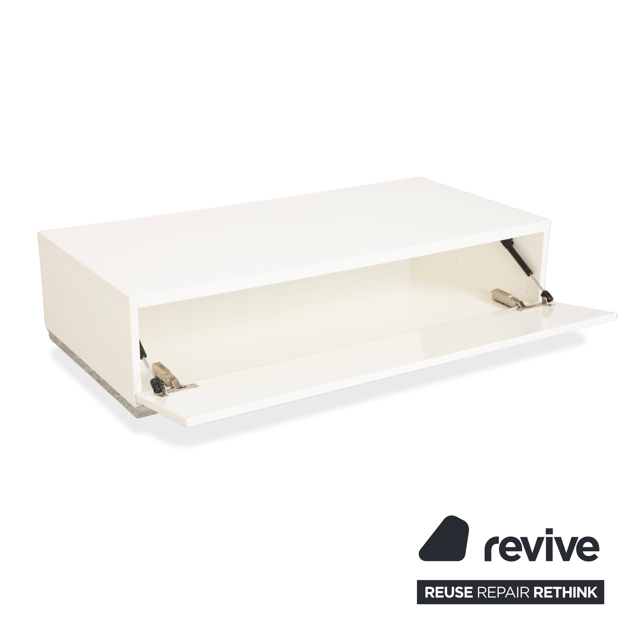 BoConcept Lugano Holz Sideboard Weiß Creme