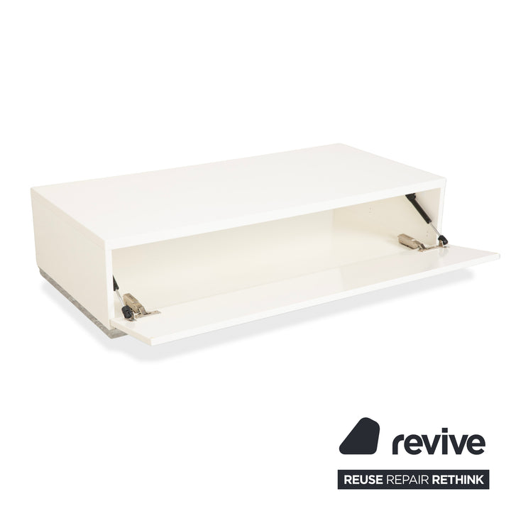 BoConcept Lugano Holz Sideboard Weiß Creme