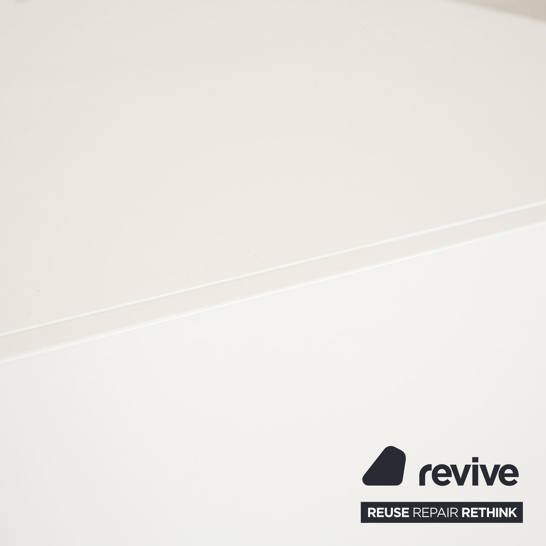 BoConcept Lugano buffet en bois blanc crème