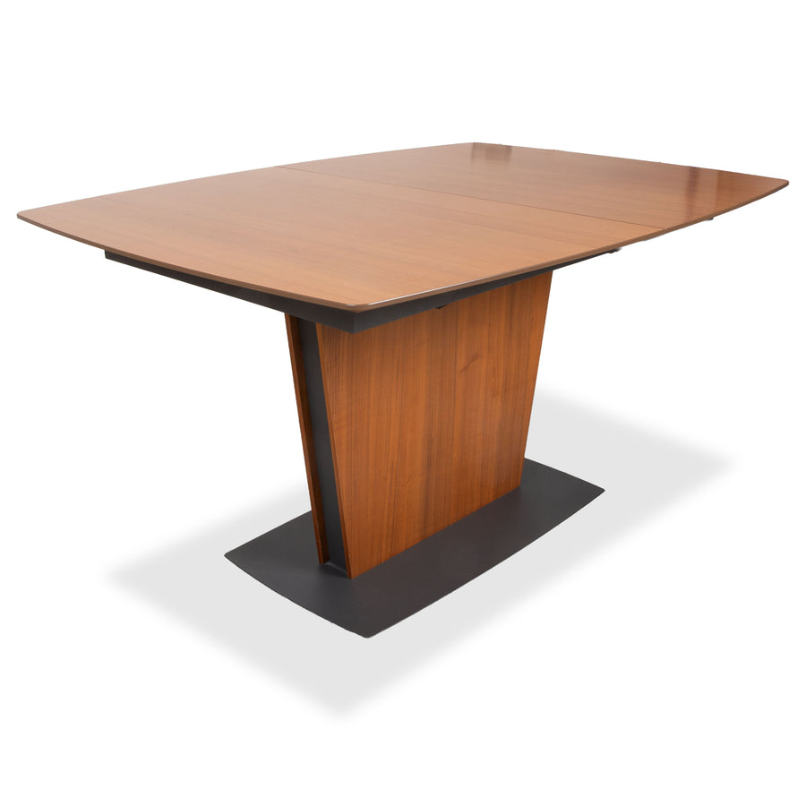 BoConcept Milano Wood Metal Dining Table Brown Black Extendable 140-190 x 90 cm