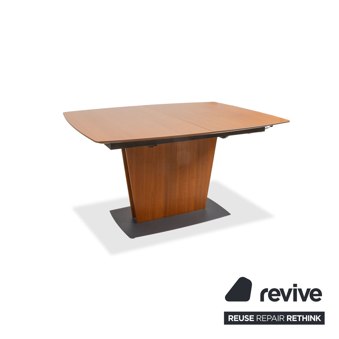 BoConcept Milano Wood Metal Dining Table Brown Black Extendable 140-190 x 90 cm