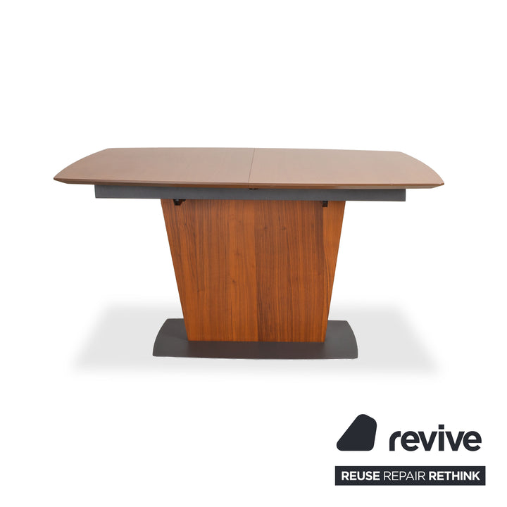 BoConcept Milano Wood Metal Dining Table Brown Black Extendable 140-190 x 90 cm