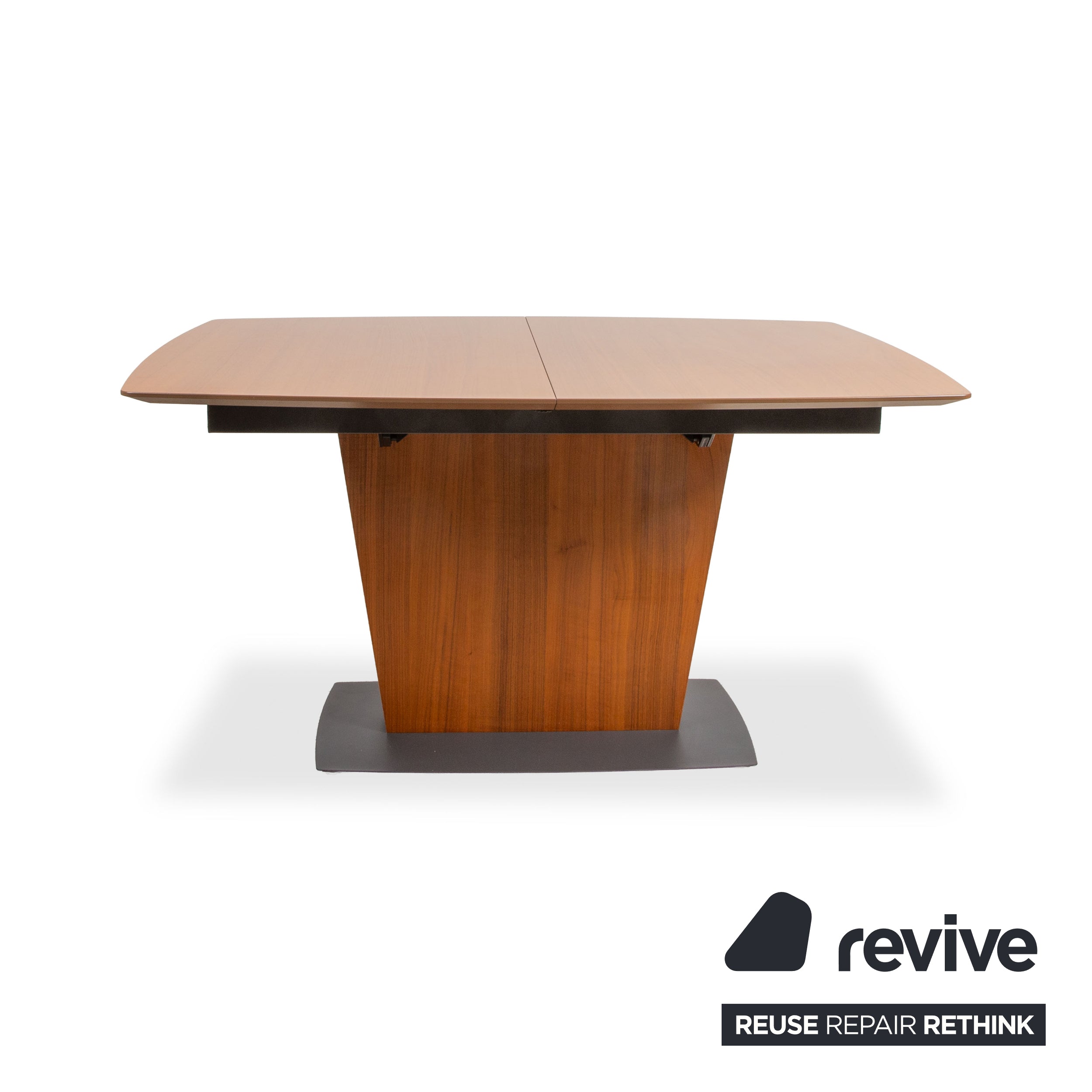 BoConcept Milano Holz Metall Esstisch Braun Schwarz Ausziehfunktion 140-190 x 90 cm