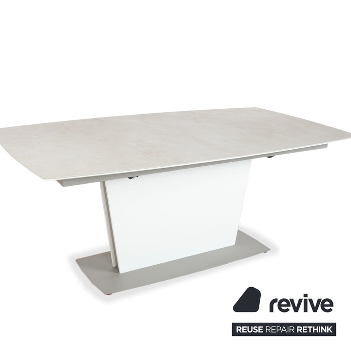 BoConcept Milano Metal Plastic Composite Grey White Extendable Function