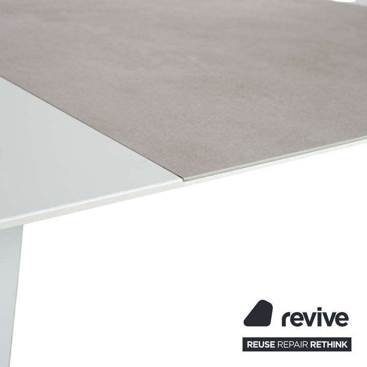 BoConcept Milano Metal Plastic Composite Grey White Extendable Function