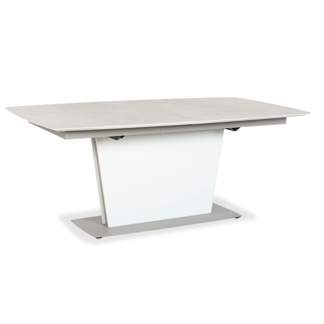 BoConcept Milano Metal Plastic Composite Grey White Extendable Function