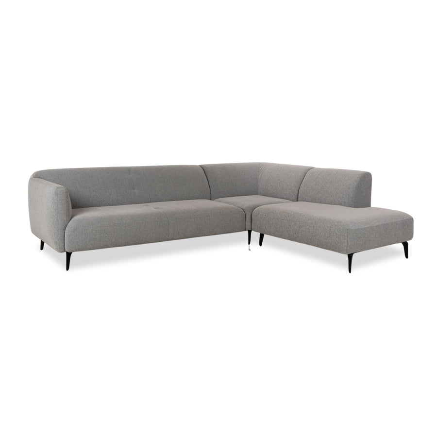 BoConcept Modena Fabric Corner Sofa Gray Sofa Couch