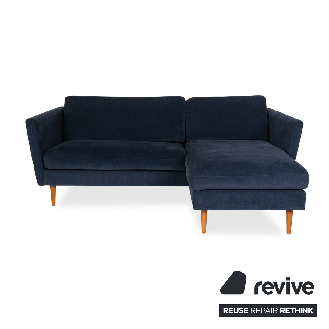 BoConcept Osaka Stoff Ecksofa	Blau Dunkelblau Recamiere Rechts Sofa Couch