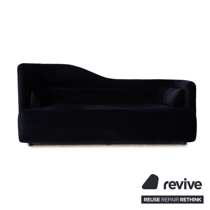 BoConcept Ottawa Samt Stoff Liege Blau Sofa Couch