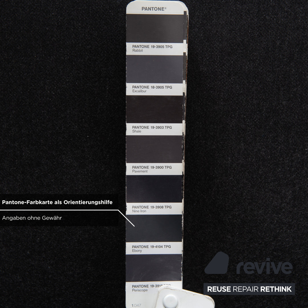 Canapé deux places BoConcept Pravo en tissu gris foncé avec fonction électrique